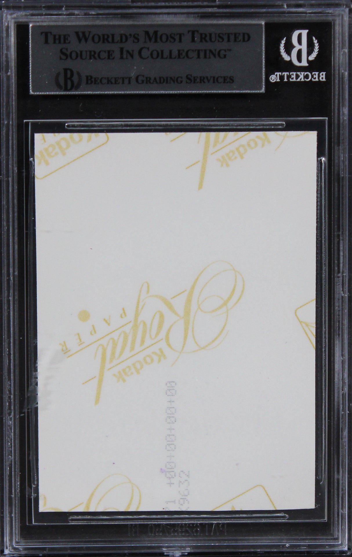 Paul Blake & Maria De Aragon Star Wars Signed Custom Trading Card BAS Slabbed