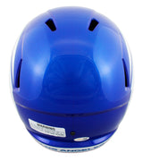 Rams Trent McDuffie Signed 2026 On-Field Alt Full Size Speed Rep Helmet JSA Wit