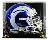 Rams Trent McDuffie Signed 2026 On-Field Alt F/S Speed Rep Helmet W/ Case JSA W