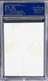 Drew Henley Star Wars Authentic Signed Custom Trading Card PSA/DNA Slabbed