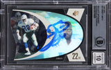 Cowboys Emmitt Smith Signed 1997 SPX #34 Card Auto Graded Mint 10! BAS Slabbed