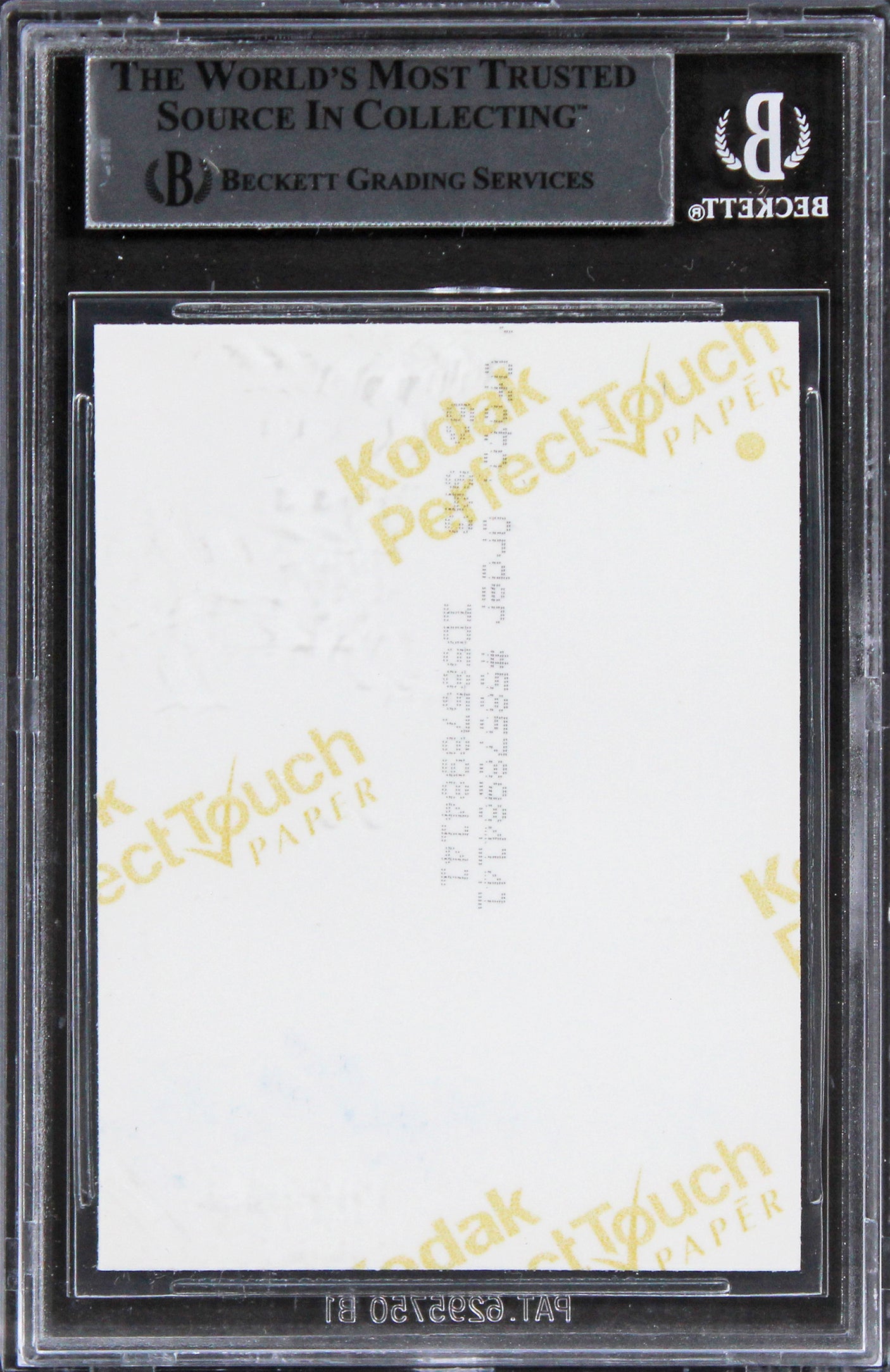 Drew Henley Star Wars Authentic Signed Custom Trading Card BAS Slabbed 1