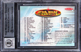 James Earl Jones & David Prowse Signed 2001 SW Evo. #C2 Card Auto 10! BAS Slab