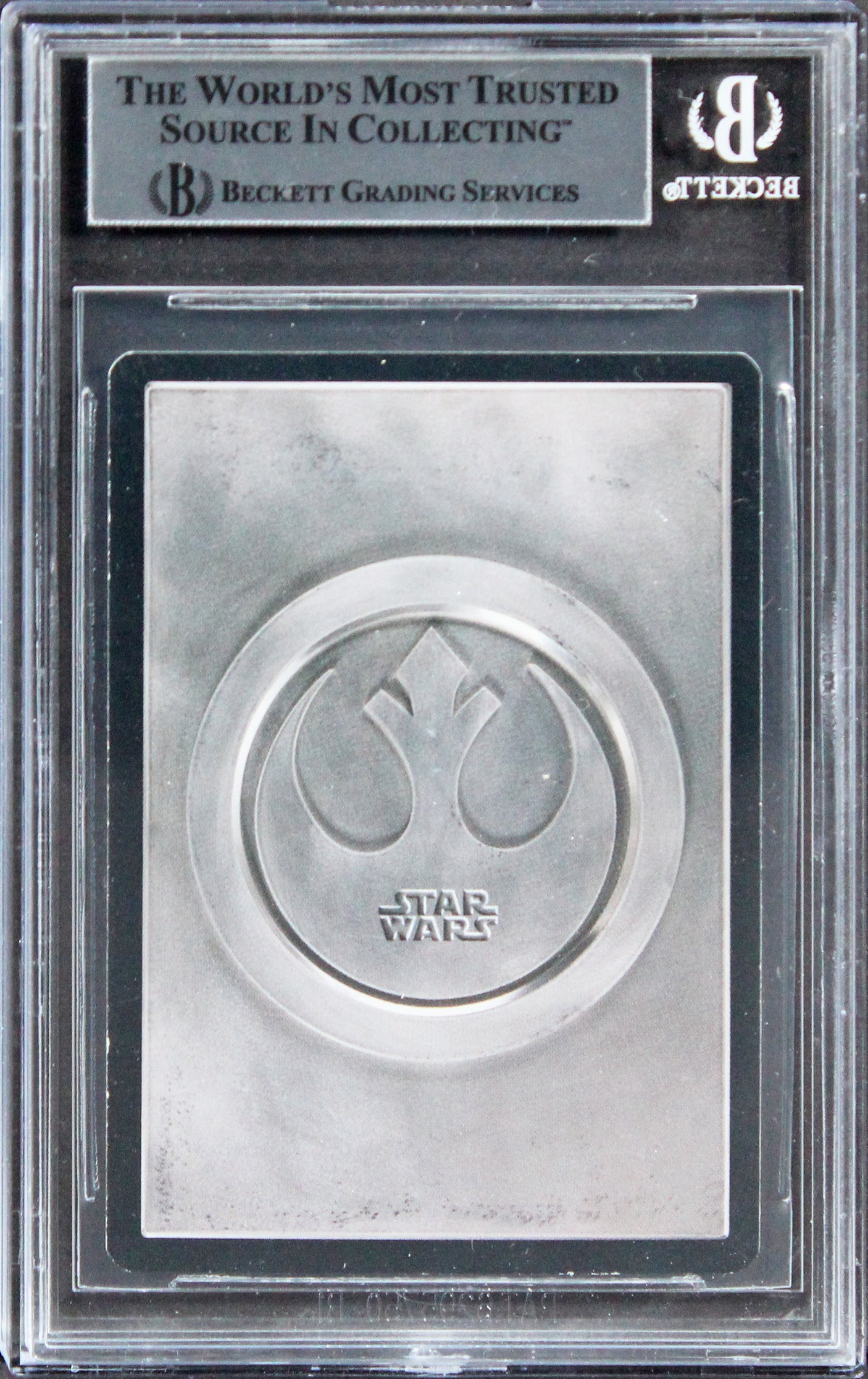 Terry McGovern & Anthony Forrest Signed 1995 Star Wars Prem. #258 Card BAS Slab