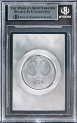 Terry McGovern & Anthony Forrest Signed 1995 Star Wars Prem. #258 Card BAS Slab