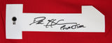 49ers Deion Sanders "Primetime" Authentic Signed Red M&N TB Jersey BAS Witnessed
