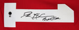 49ers Deion Sanders "Primetime" Authentic Signed Red M&N TB Jersey BAS Witnessed