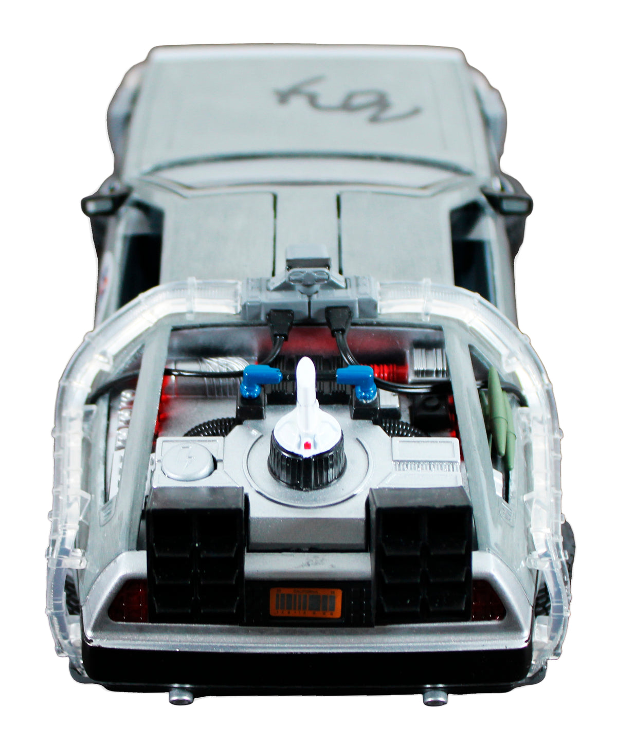 Michael J. Fox Back To The Future Signed 1:24 Die Cast DeLorean PSA/DNA #AQ74360