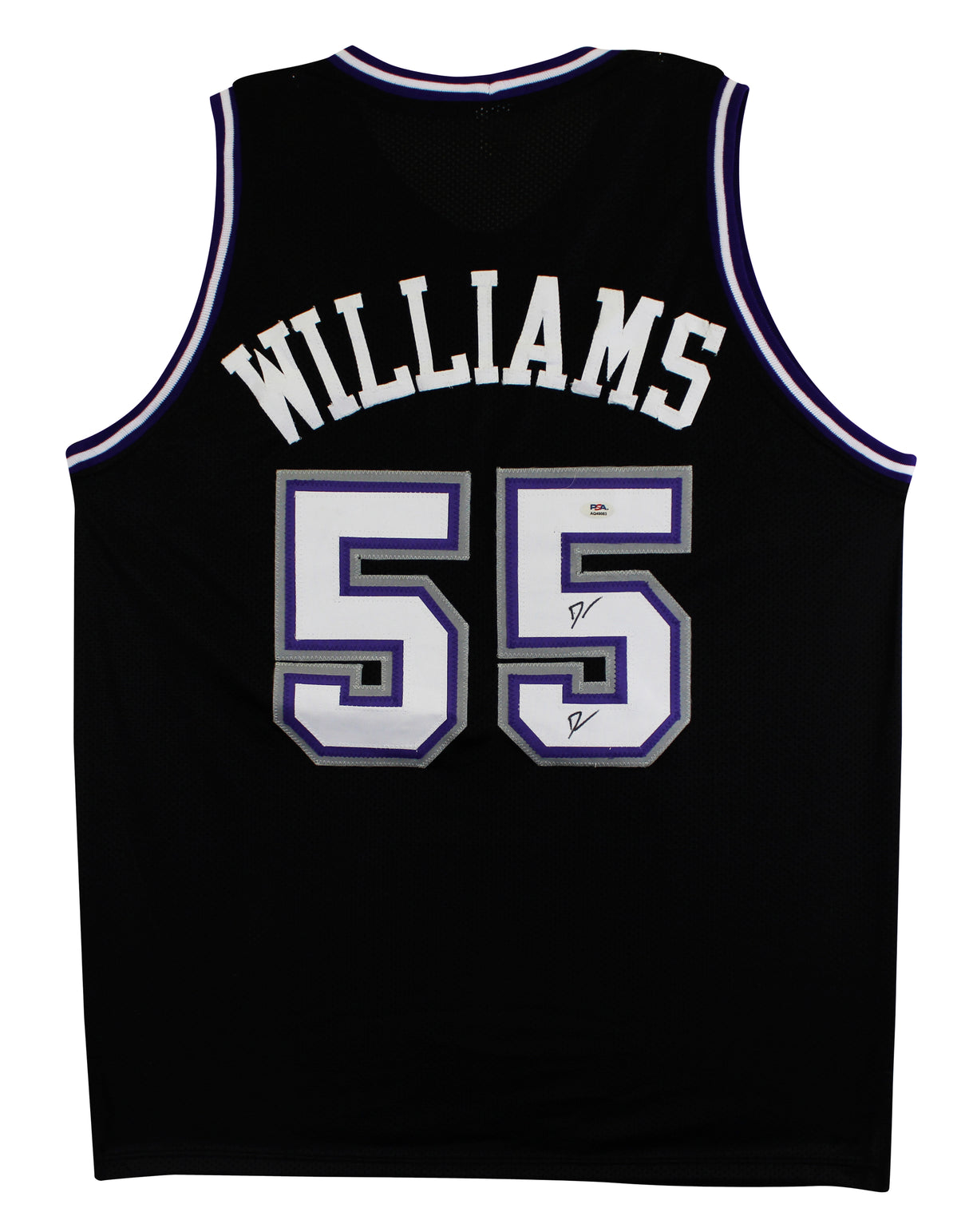 Jason Williams Authentic Signed Twice Black Pro Style Jersey PSA/DNA #AQ49083
