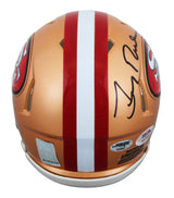 49ers Jerry Rice Authentic Signed Speed Mini Helmet Autographed PSA/DNA #AQ74667