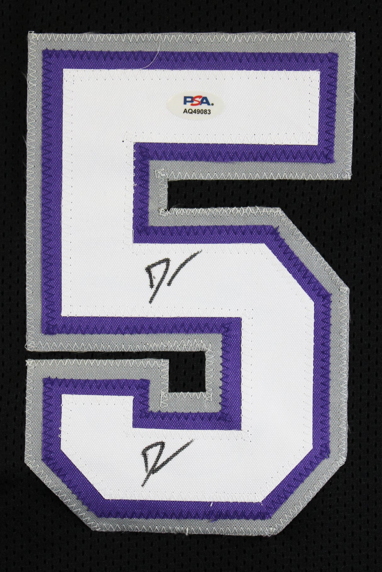 Jason Williams Authentic Signed Twice Black Pro Style Jersey PSA/DNA #AQ49083