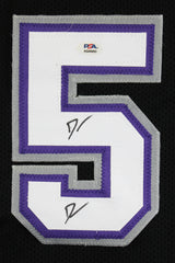 Jason Williams Authentic Signed Twice Black Pro Style Jersey PSA/DNA #AQ49083