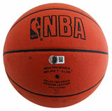 Kareem Abdul-Jabbar & Magic Johnson Signed Spalding Basketball BAS #3W027530