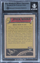 Jake Lloyd Authentic Signed 2004 Star Wars Heritage #73 Card BAS Slabbed
