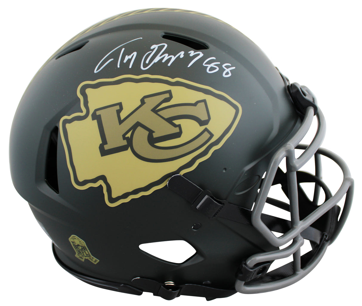 Chiefs Tony Gonzalez Signed STS IV Full Size Speed Proline Helmet W/ Case BAS W