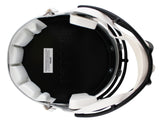 Panthers Chuba Hubbard Signed Full Size Speed Rep Helmet W/ Case BAS Witnessed