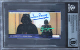 David Prowse & Jeremy Bulloch Signed 1995 SW ESB WV #95 Card Auto 10! BAS Slab