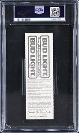 Magic Johnson Signed 1987 NBA Finals Gm 4 Full Ticket Stub Auto 10! PSA/DNA Slab