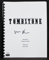 Val Kilmer Tombstone Authentic Signed Replica Movie Script JSA #VV75532