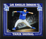 Dodgers Tarik Skubal Signed 16x20 Framed Horizontal Spotlight Photo Fanatics