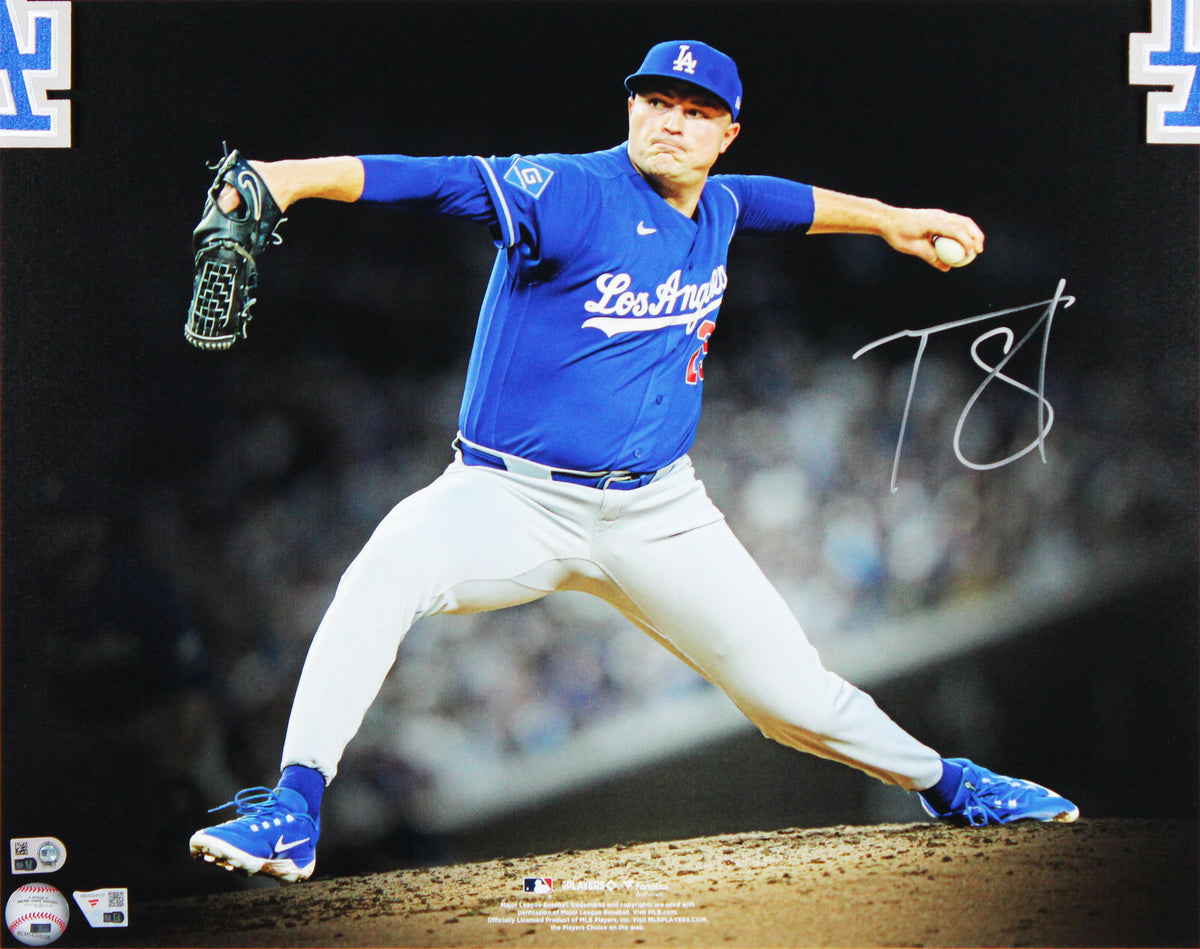Dodgers Tarik Skubal Signed 16x20 Framed Horizontal Spotlight Photo Fanatics