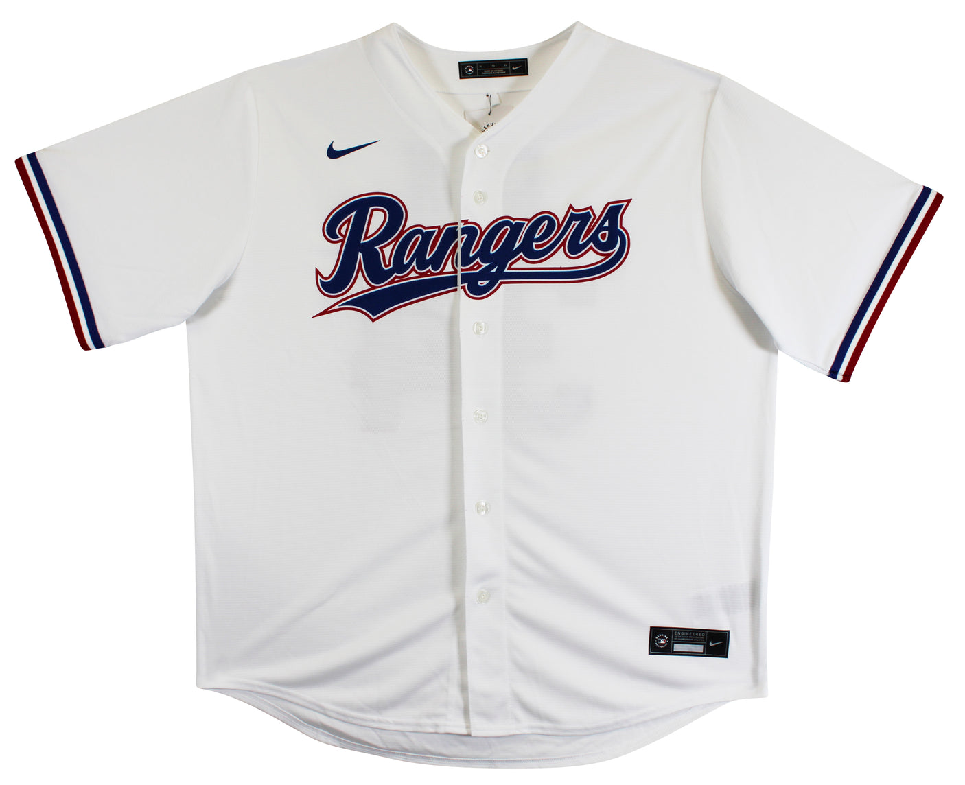 Rangers Nolan Ryan HOF 99 Authentic Signed White NIke Jersey Autographed BAS