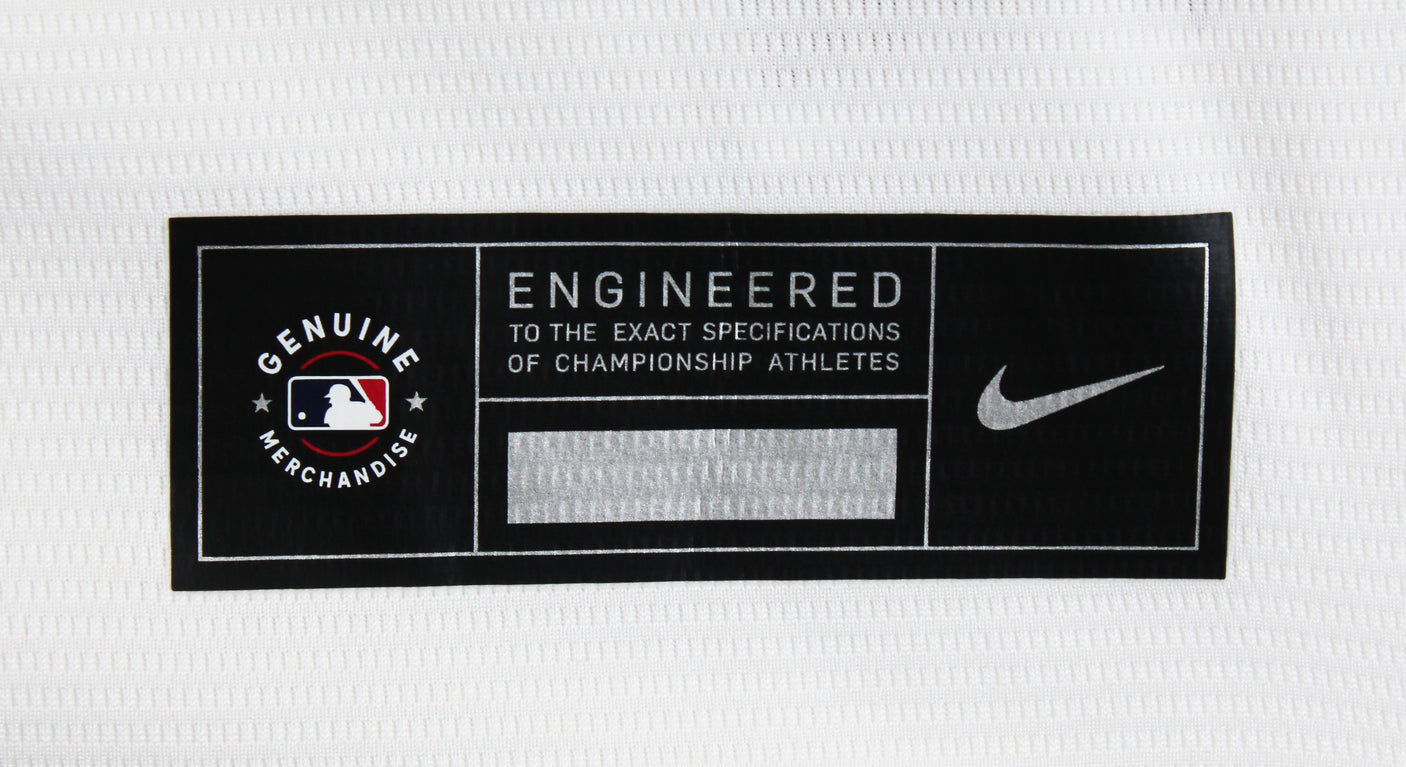 Rangers Nolan Ryan HOF 99 Authentic Signed White NIke Jersey Autographed BAS