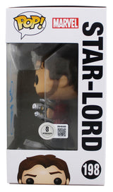 Chris Pratt Guardians of the Galaxy Signed #198 Funko Pop Figure BAS #BW46466