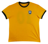 Pele Authentic Signed Brazil Yellow Jersey Autographed Fanatics #A788628