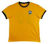 Pele Authentic Signed Brazil Yellow Jersey Autographed Fanatics #A788628
