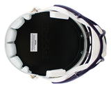 Vikings Adrian Peterson Signed Retro Full Size Speed Rep Helmet BAS Witnessed