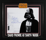 David Prowse Star Wars "May The Force Be With You" Signed 16x20 Framed Photo JSA