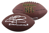 Texas A&M Johnny Manziel "$$ Manziel" Signed Wilson Super Grip Football JSA ITP