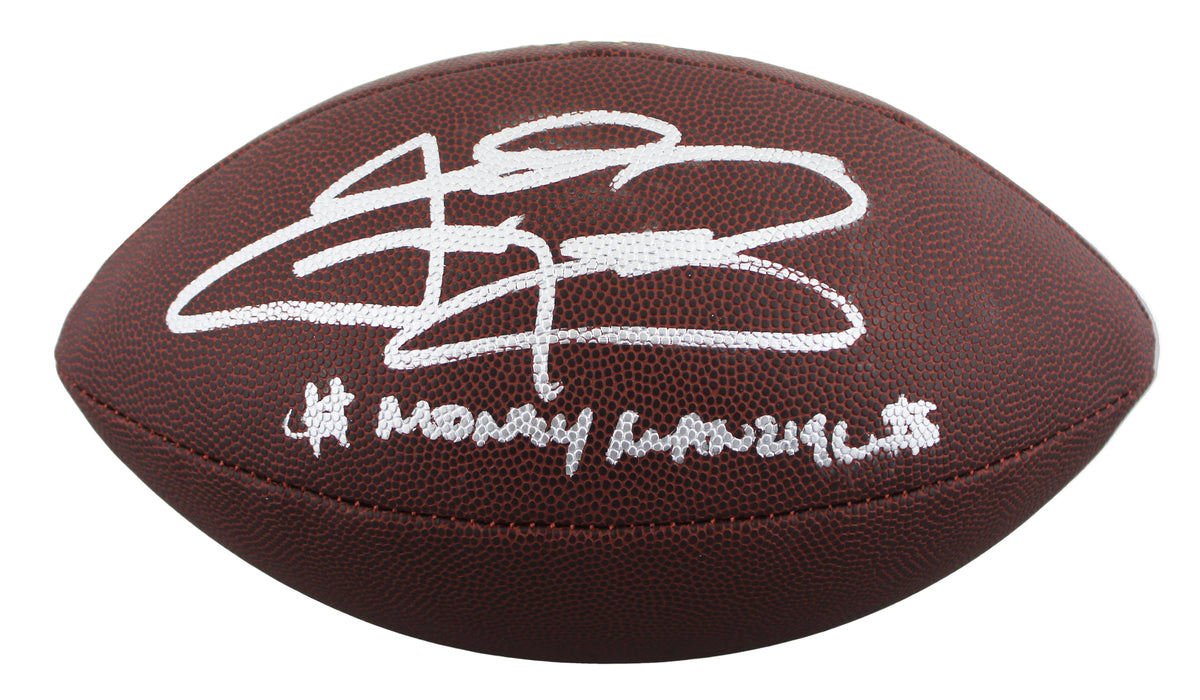 Texas A&M Johnny Manziel "$$ Manziel" Signed Super Grip Football W/ Case JSA Wit