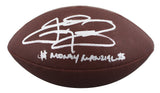 Texas A&M Johnny Manziel "$$ Manziel" Signed Super Grip Football W/ Case JSA Wit
