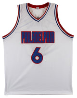 Julius "Dr. J" Erving Authentic Signed White Pro Style Jersey BAS 2