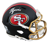 49ers Kyle Juszczyk Signed Rivalries Speed Mini Helmet W/ Case BAS Witnessed