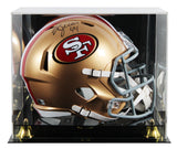 49ers Kyle Juszczyk Signed Full Size Speed Rep Helmet W/ Case BAS Witnessed