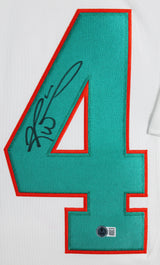 Dolphins Ricky Williams Signed White Nike Limited Framed Jersey BAS Witnessed 2