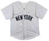 Joe Torre Authentic Signed White Pinstripe Pro Style Jersey BAS Witnessed
