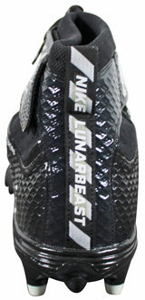 Raiders Howie Long Signed Black Nike Lunarbeast Football Left Cleat BAS Witness