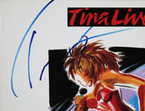 Tina Turner Signed Tina Live in Europe Album Cover W/ Vinyl BAS #AE02786