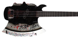 Gene Simmons Authentic Signed & Inscribed Stage Used Axe Guitar & Case BAS LOA