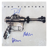 Foo Fighters (3) Grohl, Smear, & Mendel Signed Album Cover W/ Vinyl BAS #AE02796