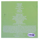 Weezer (4) Cuomo, Shriner, Bell & Wilson Signed Green Album Cd Insert JSA