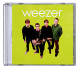 Weezer (4) Cuomo, Shriner, Bell & Wilson Signed Green Album Cd Insert JSA
