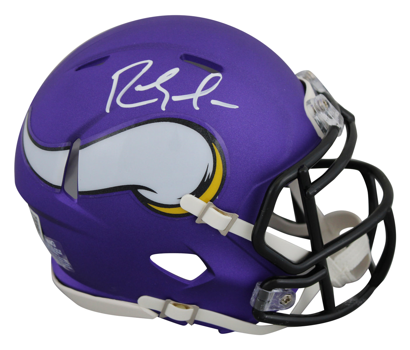 Vikings Randy Moss Authentic Signed Speed Mini Helmet Autographed BAS Witnessed