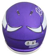 Vikings Randy Moss Authentic Signed Speed Mini Helmet Autographed BAS Witnessed