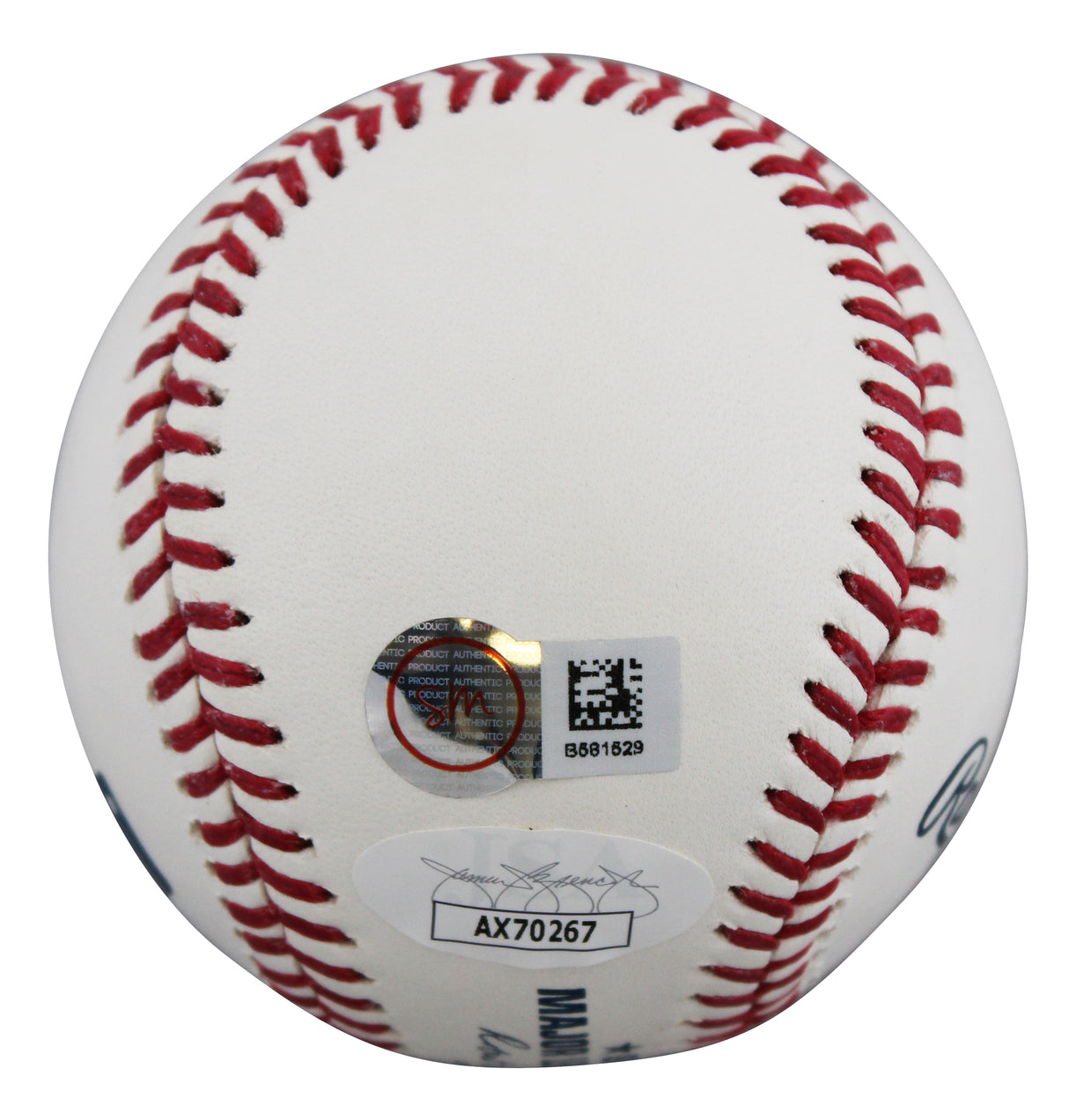 Cubs Ryne Sandberg "HOF 05" Authentic Signed Manfred OML Baseball JSA #AX70267