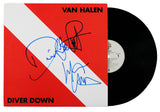 David Lee Roth & Michael Anthony Signed Diver Down Album w/ Vinyl BAS #AE02788